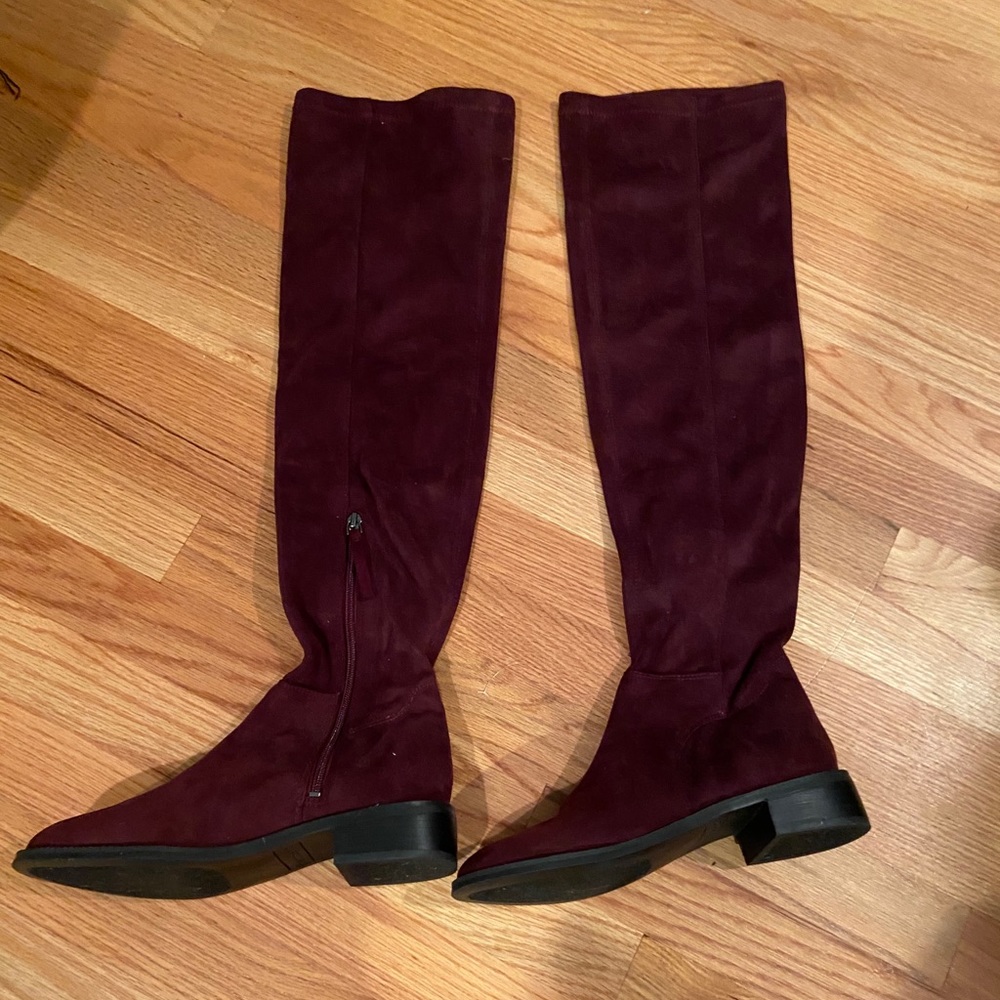 Franco Sarto Black Women's Over The Knee Boots